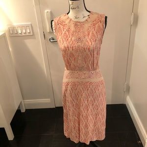 BCBG Max Azria. Size 4 Sleeveless Midi Dress